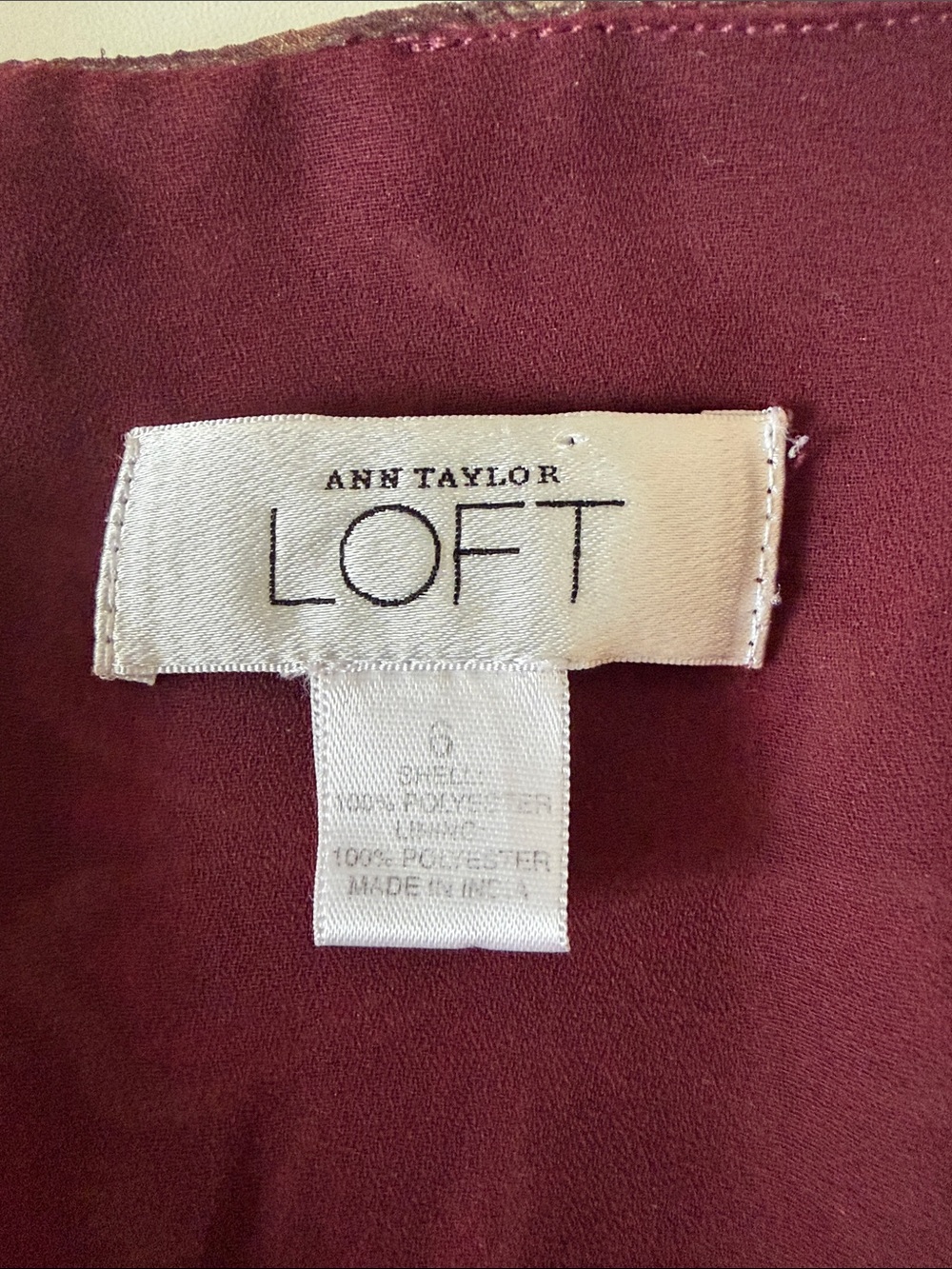 LOFT 90’s Y2K Style Spaghetti Strap Slip Dress Size 6 Wedding Guest Party - Picture 8 of 13